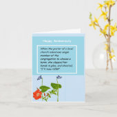 Carte de voeux de dévotion (Fleur jaune)