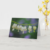 Carte de voeux de Dicentra (Fleur jaune)