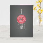 Carte de voeux de Donut Care (Fleur jaune)