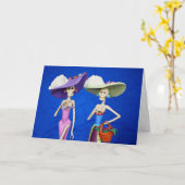 Carte de voeux de DOS Catrinas (Fleur jaune)