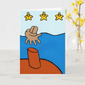 Carte de voeux de DUCTOPUS (Fleur jaune)