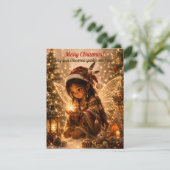 Carte de vœux de fée de Noël - Fêtes (Debout devant)