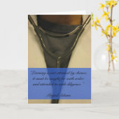 Carte de voeux de félicitations de praticienne (Fleur jaune)