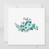 Carte de vœux de Fête des mères avec roses (Dos)