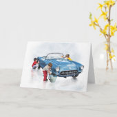 Carte de voeux de fête des pères 3 (Fleur jaune)