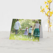 Carte de voeux de Fête des pères de Cravate Bow - (Fleur jaune)