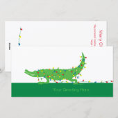 Carte de vœux de fêtes (Devant / Derrière)