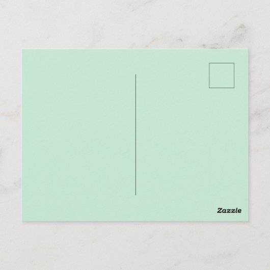 Carte de vœux de fêtes (Dos)