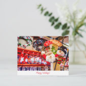 Carte de vœux de fêtes (Debout devant)