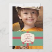 Carte de vœux de fêtes (Devant)