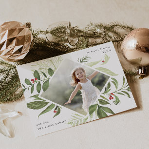 Carte de vœux de fêtes Bountiful Photo