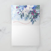 Carte de vœux de fêtes "Célébration" (Intérieur)