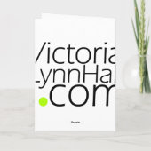 Carte de vœux de fêtes "Envoyer de la lumière" (Dos)