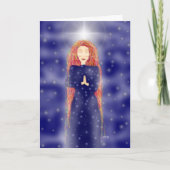 Carte de vœux de fêtes "Envoyer la Lumière" (Devant)