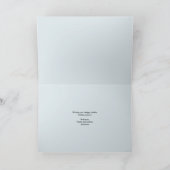 Carte de vœux de fêtes Holiday Berries (Intérieur)