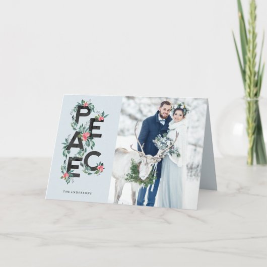 Carte de vœux de fêtes Holiday Berries (Devant)