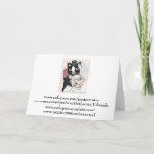 Carte de voeux de fiançailles de mariage (Dos)