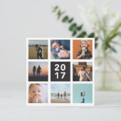 Carte de vœux de fin d'année 2017 (Debout devant)