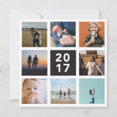 Carte de vœux de fin d'année 2017 (Devant)