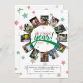 Carte de vœux de fin d'année, Bonne année (Devant / Derrière)