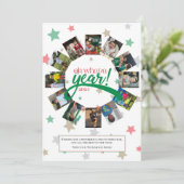 Carte de vœux de fin d'année, Bonne année (Debout devant)