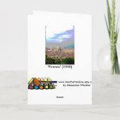Carte de voeux de Firenze (Dos)