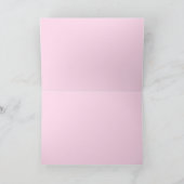 carte de voeux de fleurs tropicales (Intérieur)