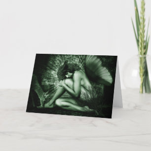 Carte de voeux de Forest Fae Pagan