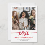 Carte de vœux de Galentines Day XOXO Photo (Devant)