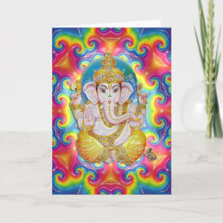 Carte de voeux de Ganesh