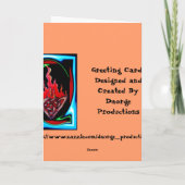 Carte de voeux de Gémeaux (Dos)