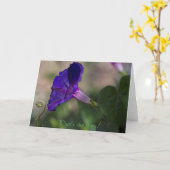 Carte de voeux de gloire du matin à chaque occasio (Fleur jaune)