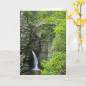 Carte de voeux de gorge de Watkins (Fleur jaune)