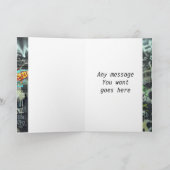 Carte de voeux de graffiti (Intérieur)