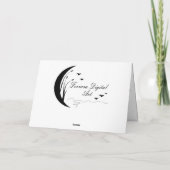 Carte de voeux de grange de vacances (Dos)