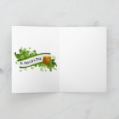 CARTE DE VOEUX DE GRENOUILLE DE LUTIN (Intérieur)