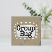 Carte de voeux de groupe (Debout devant)