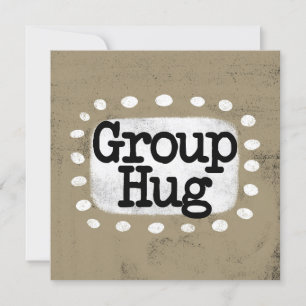 Carte de voeux de groupe
