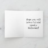 Carte de voeux de Halloween (Intérieur)