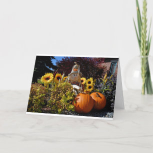 Carte de voeux de Halloween