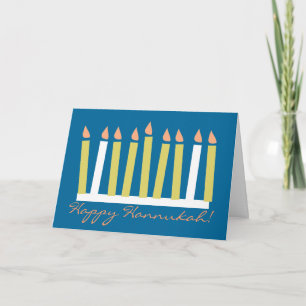 Carte de voeux de Hannukah