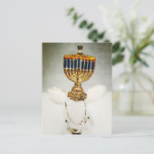 Carte de voeux de Hanoukka - Aldo un lapin et un (Debout devant)