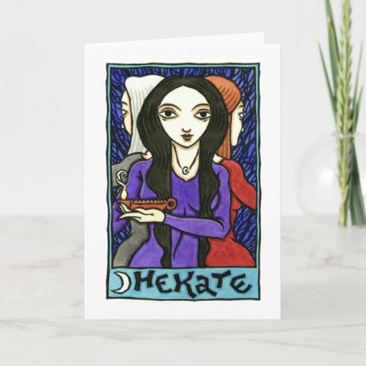 Carte de voeux de Hekate (Devant)