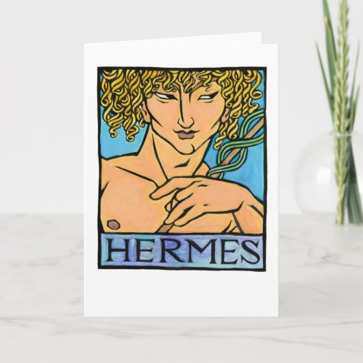 Carte de voeux de Hermes (Devant)