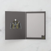 Carte de voeux de hockey (Intérieur)