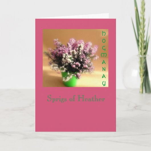 Carte de voeux de Hogmanay (Devant)