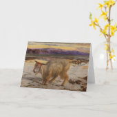 Carte de voeux de Hunt’s Scapegoat (Fleur jaune)