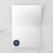 Carte de voeux de jeans (Intérieur)