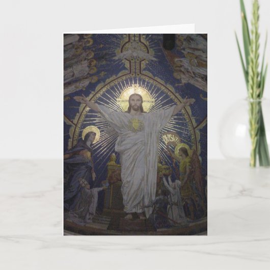 Carte de voeux de Jésus (Devant)