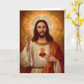 Carte de voeux de Jésus (Fleur jaune)